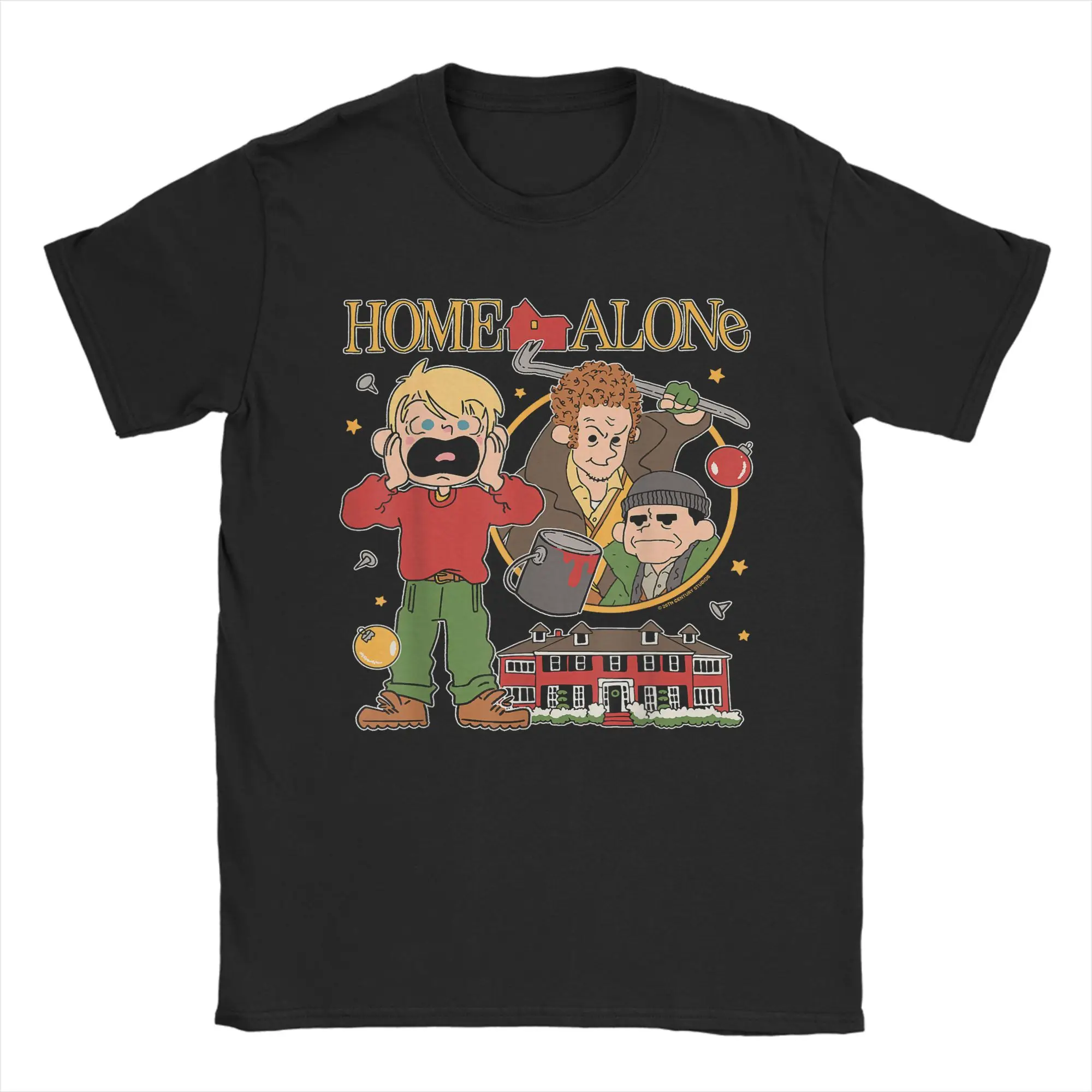 

Home Alone Characters T Shirt Summer Hip Hop T-Shirts Men Cotton Crew Neck 4XL 5XL 6XL Top Tees Short Sleeve Y2K Funny Tops