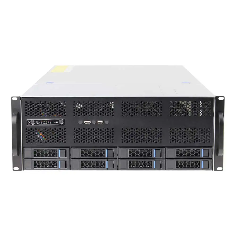 

4U hot plug 8-hard disk box distributed storage server chassis air-cooled GPU server chassis empty chassis