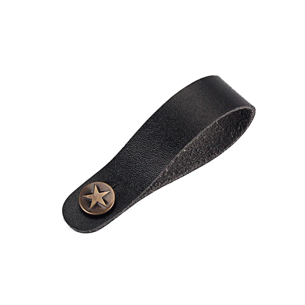 

R133 Star Design For Electric Acoustic Bass Ukulele Banjo Durable Strap Fashionable Unisex Black Guitar Belt Guitar