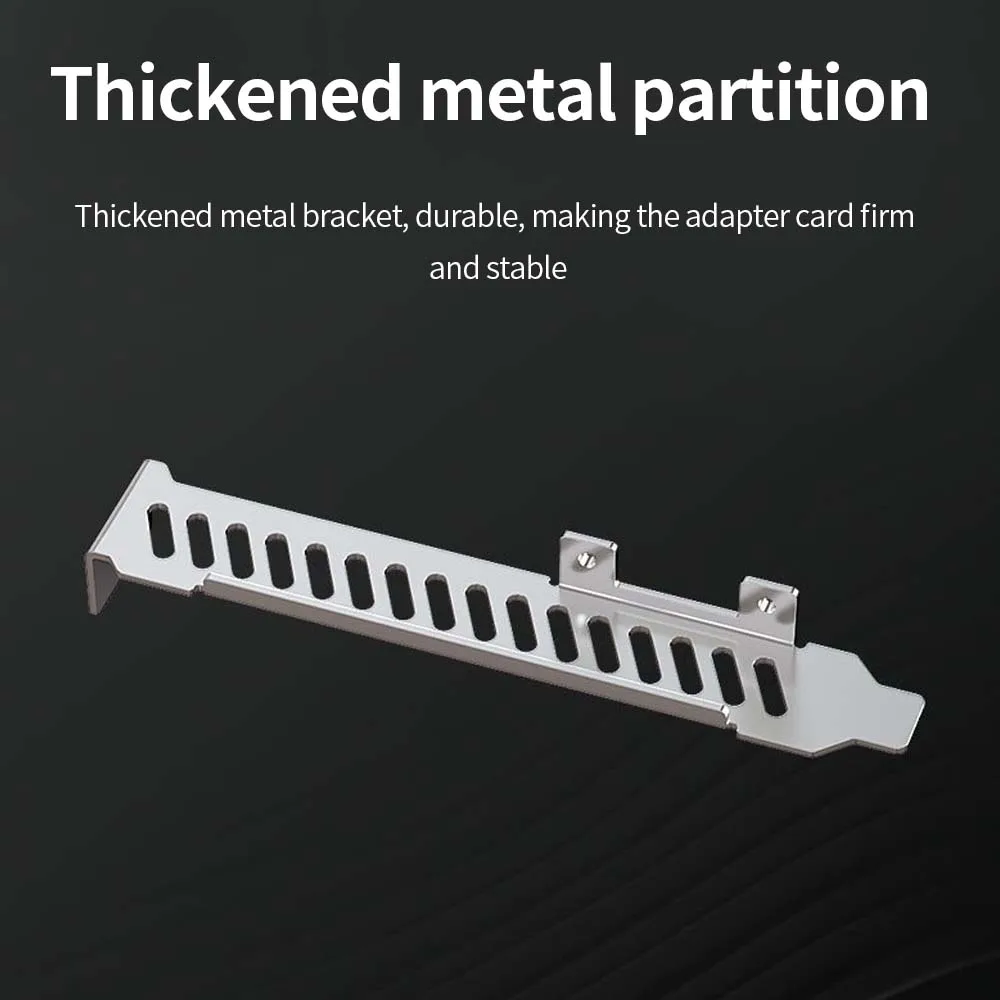 TISHRIC PCIE 5.0 X4-NVME SSD 확장 카드, M2 B/B + M 키 PCIE 어댑터 라이저 카드, 열 패드 지지대 2230 2242 2260 2280