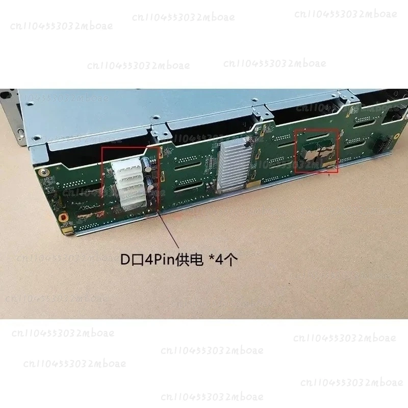 12-Bay 3.5-inch 6Gb/s Hard Drive Cage Black Hot Swappable SAS Series Chassis for 12Gb/s Storage NAS