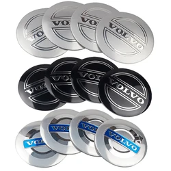 4pc 56/60mm Car Wheel Center Hub Cap Sticker Accessories For Volvo Rdesign XC60 XC90 V40 V50 V60 T6 AWD Xc70 S60 S80 S90 V70 V90