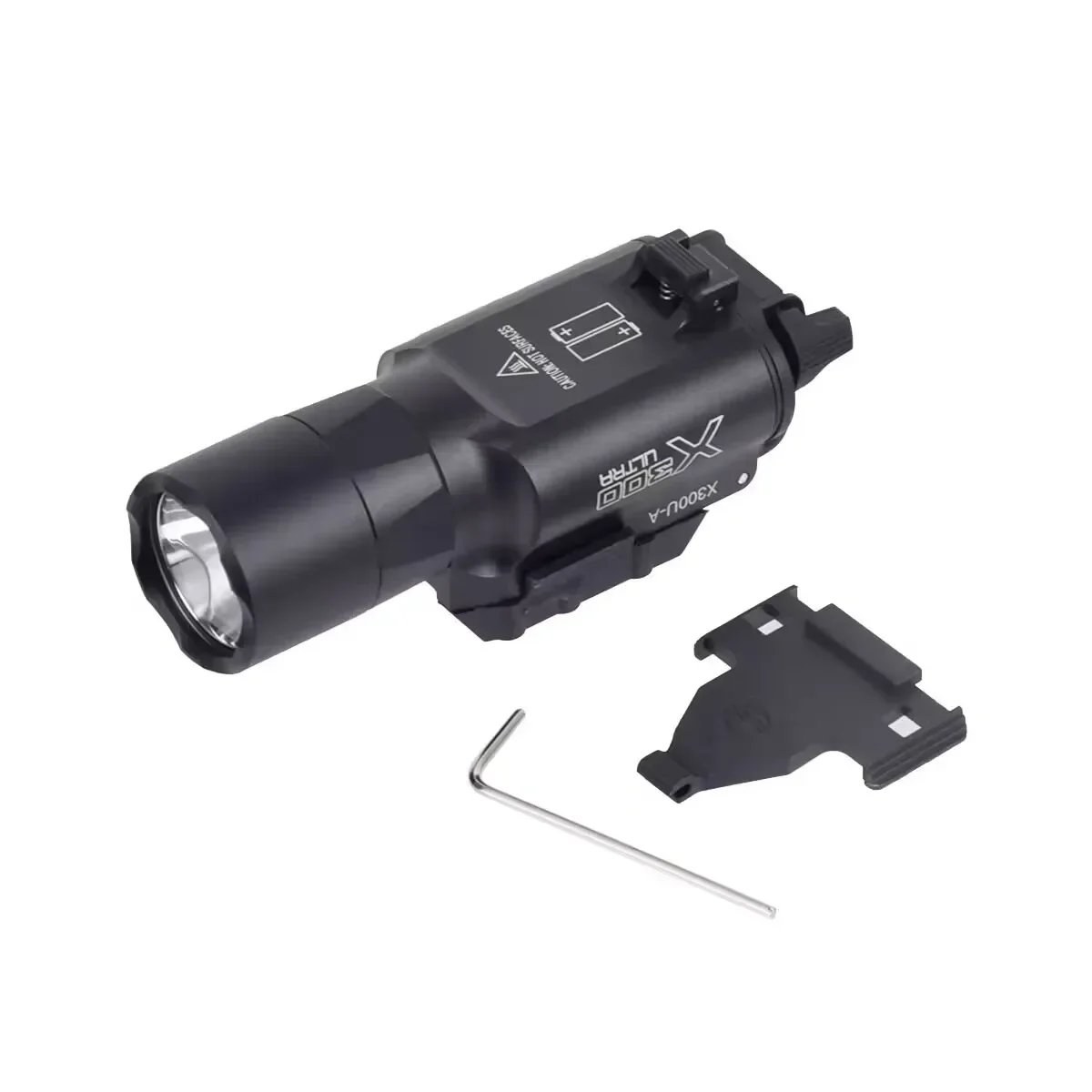 SF X300 Ultra Pistol Light X300U 500 Lumens High Output Weapon Flashlight Fit 20mm Picatinny Weaver Rail