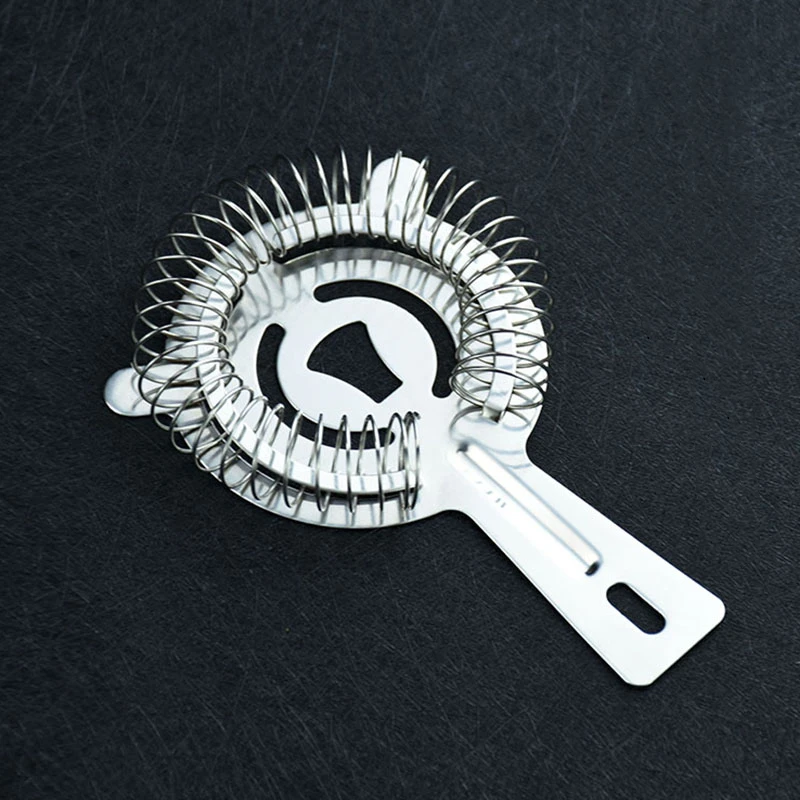 

Bar Cocktail Strainer Cocktail Shaker Bar Ice Strainer Mixed Drink Stainless Steel Colander Bartender Barware