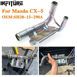 Engine Cooling Water Pipe Cylinder Heater Connector SH20-15-290A For Mazda 3 BM BN Mazda 6 GJ GL CX-5 KE KF 2.2L 2012-2019