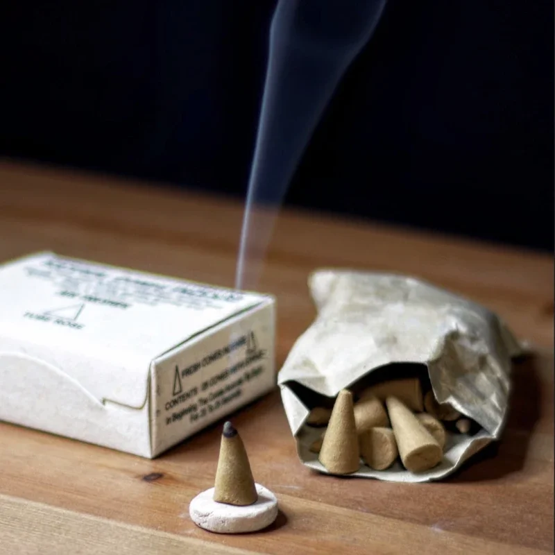 Sandelholz-Duft-Räucherkegel Palo Santo Weißer Salbei Lavendel Rose Jasmin Osmanthu Geranie Yoga NAGCHAMPA Heimduft