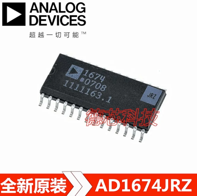 

1pcs /LOT New AD1674JRZ AD1674JR AD1674 SOP-28 Digital to analog converter DAC Chip IC New Original