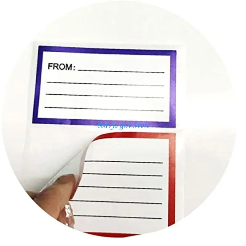 

C7AB 50/100/240 Sheets from/to Address Mailing Blank Labels for Office Mail Address Label Sticker Mail Shipping Labels