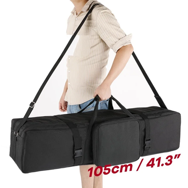 New! Padded Case for Photography Equipment Shooting Kit Zipper Bag for Tripod Light Stand Monolight Umbrella Photo Studio