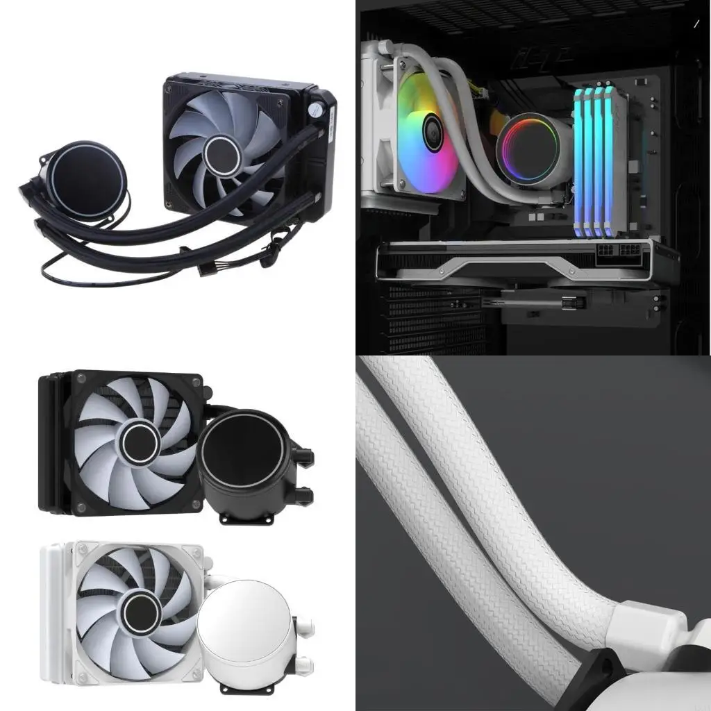 

LXAA RGB CPU Liquid Cooler Air Cooler Efficiency CPU Cooler 1700RPM±10% Speed Fans