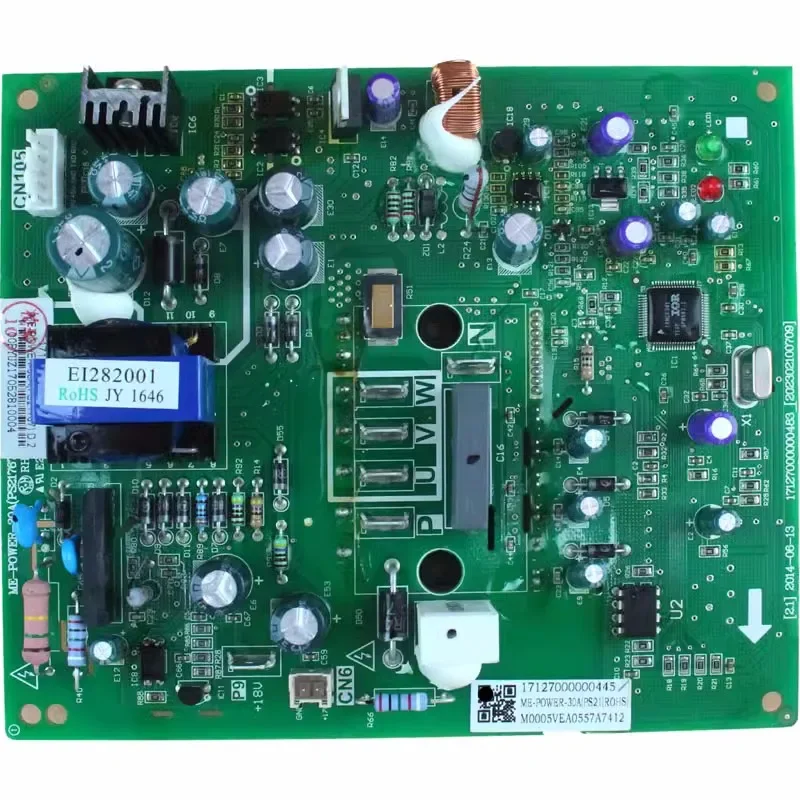 

Новинка для центрального кондиционирования, модуль переменной частоты 17127000000445 ME-POWER-30A (PS21767). Плата внешнего блока D.2