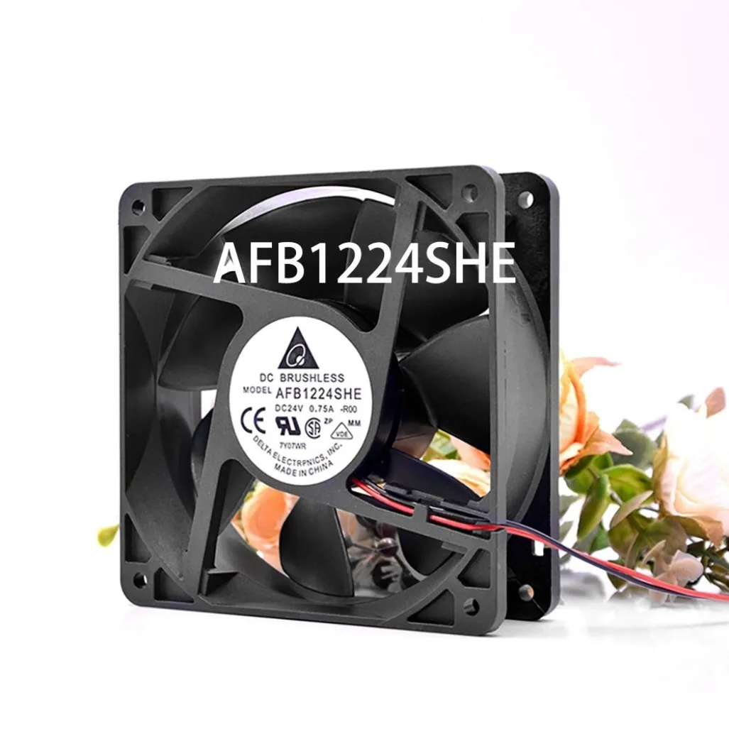 

AA+New in box for Delta Server Driver cooling fan AFB1224SHE DC 24V 0.75A 120*120*38MM