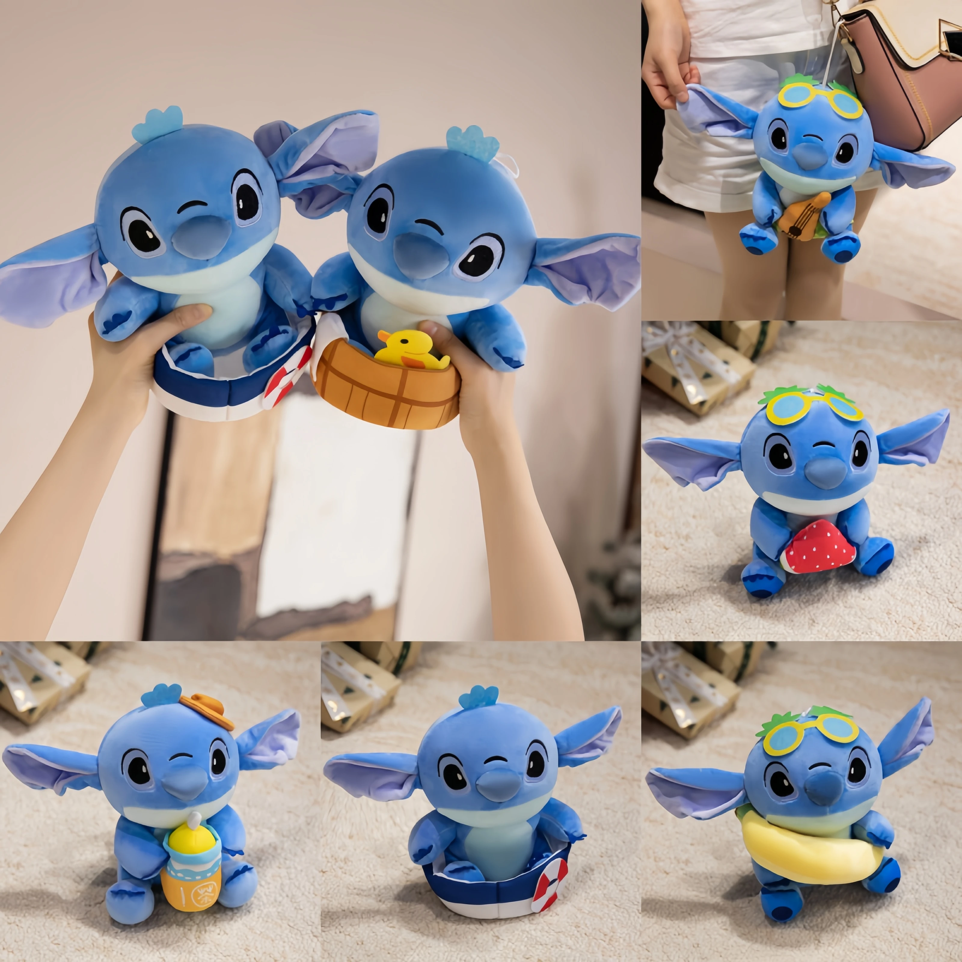 

Горячая кавайная плюшевая кукла Disney Stitch, игрушки, аниме Лило и Стич, мягкая кукла, милая плюшевая кукла Стич, детский рождественский подарок, детская игрушка