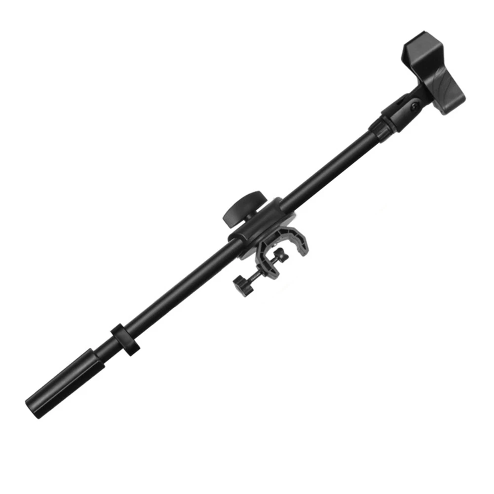 Adjustable Mic Stand Extension Bracket 35CM Live Performance Stable Support Adjustable Clamp For Device Widths 60-100mm