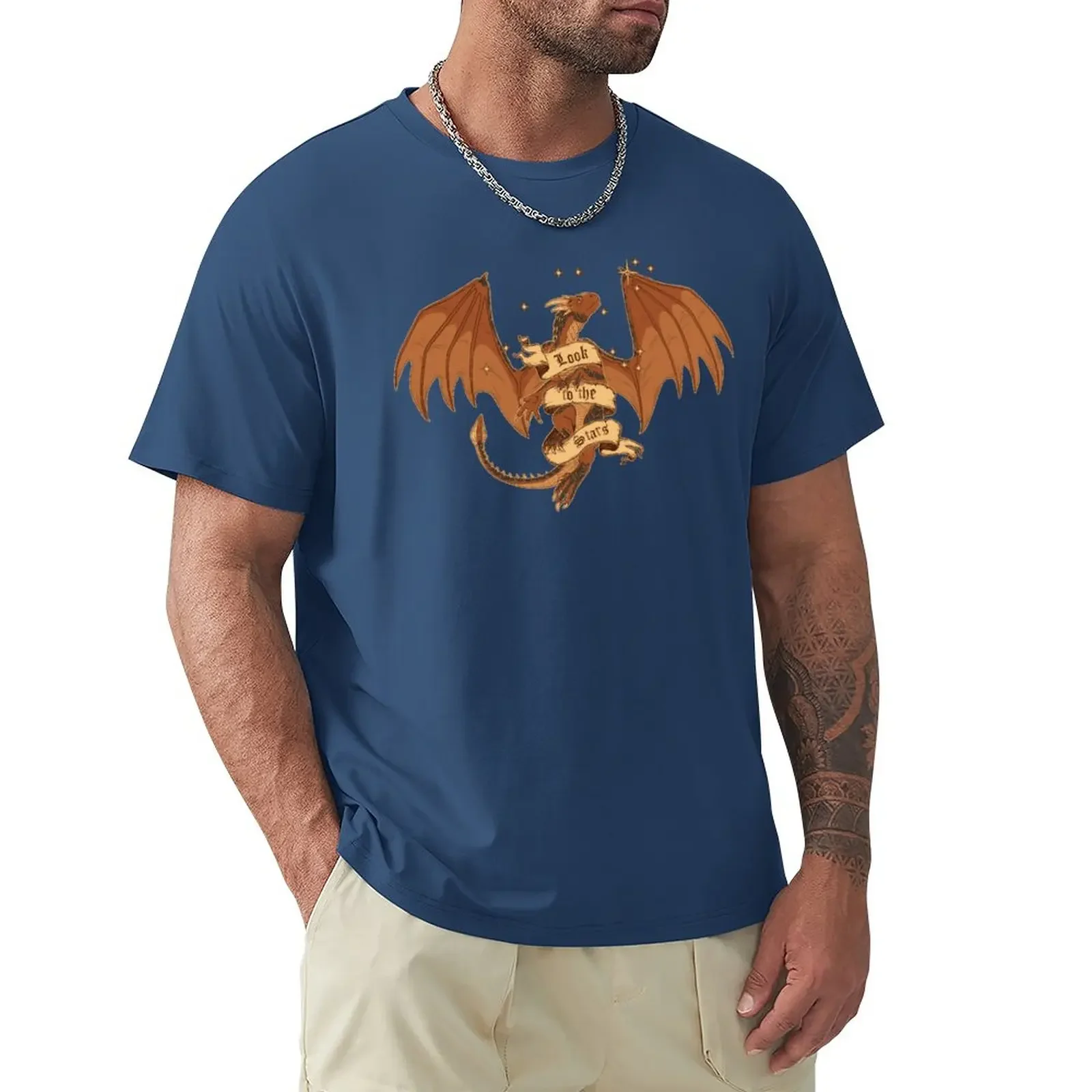 

Dragonheart - Look to the Stars T-Shirt tees graphics vintage mens cotton t shirts