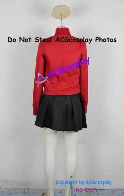 Fate Stay Night Tosaka Rin Cosplay Costume acgcosplay School Uniform Girl Uniform