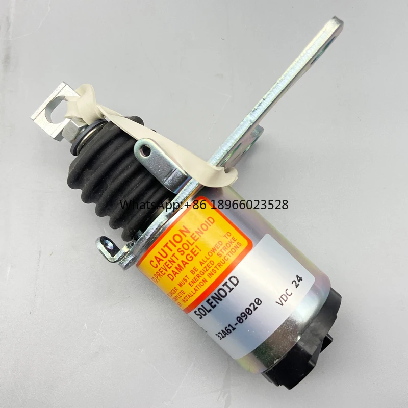 32A61-09020 E305.5 CAT305.5 Stop Solenoid Valve 4M40 Mitsubishi