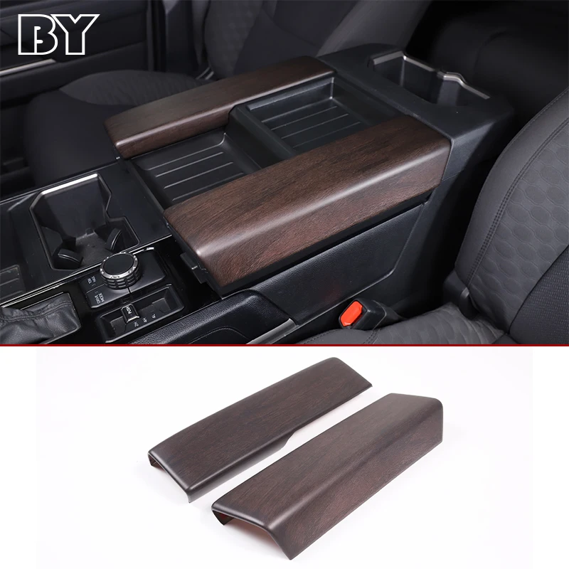 

ABS Car Center Console Armrest Box Protective Cover Sticker Trim For Toyota Tundra Sequoia 2022 2023 Auto Interior Parts