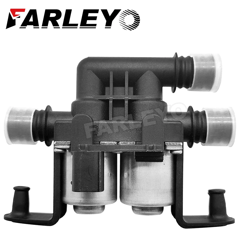 Farleyo 64116906652 Heater Control Valve For BMW X5 5 6 7 ’ E60 E63 E65 E66 535i 535i xDrive 535xi Water Cooling Solenoid Valve