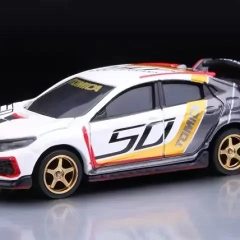 TOMY Domeka Simulazione Auto in Lega Auto Honda Civic 50th Anniversary Edition, Modello da Collezione