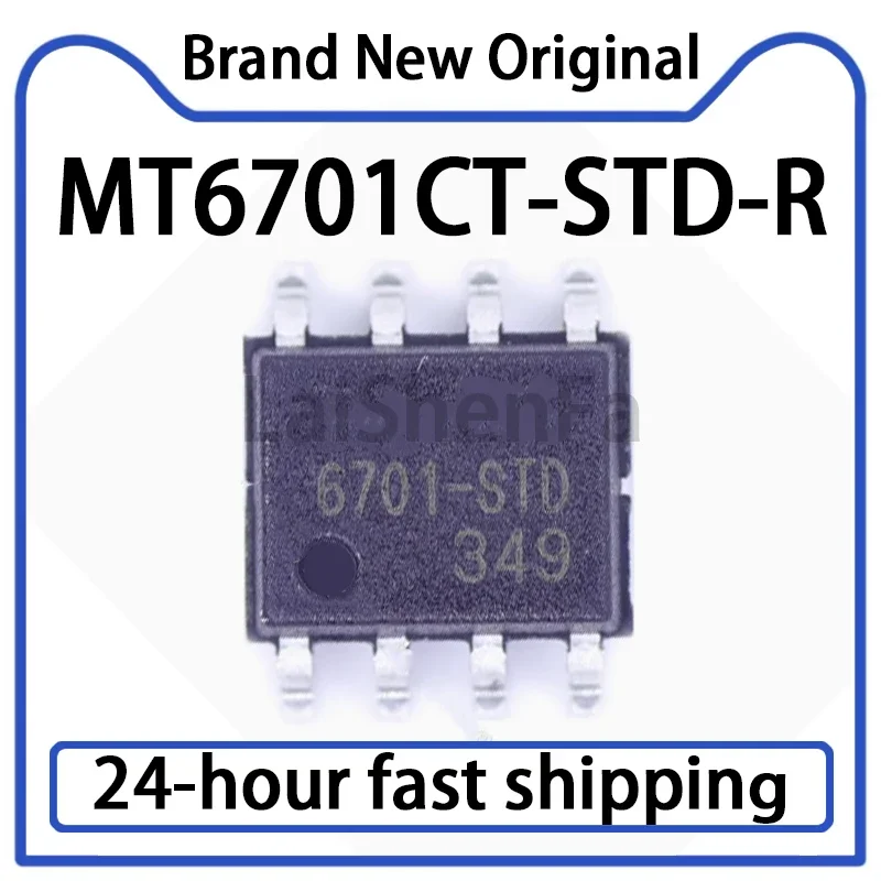 2PCS MT6701CT-STD-R Position Sensor Chip Patch SOP-8 Stock