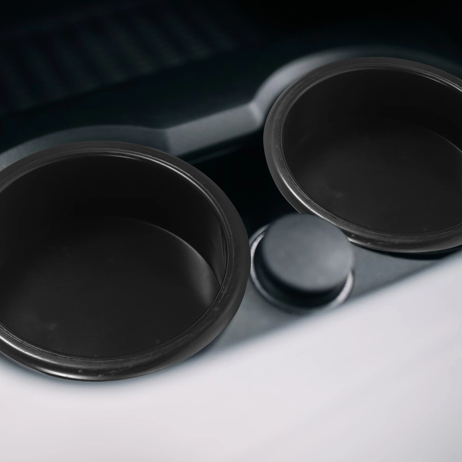 

2Pcs Car Cup Holder Replacement Insert Multi-Size Fit Anti-Tip Plastic Accessory for Yacht Rv Couch Table Use Cup Holder