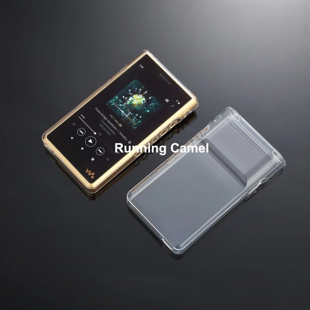 واضح لينة واقية بولي TPU الجلد غطاء حماية لسوني وكمان NW-WM1AM2 WM1A M2 NW-WM1ZM2 WM1Z M2 حقيبة