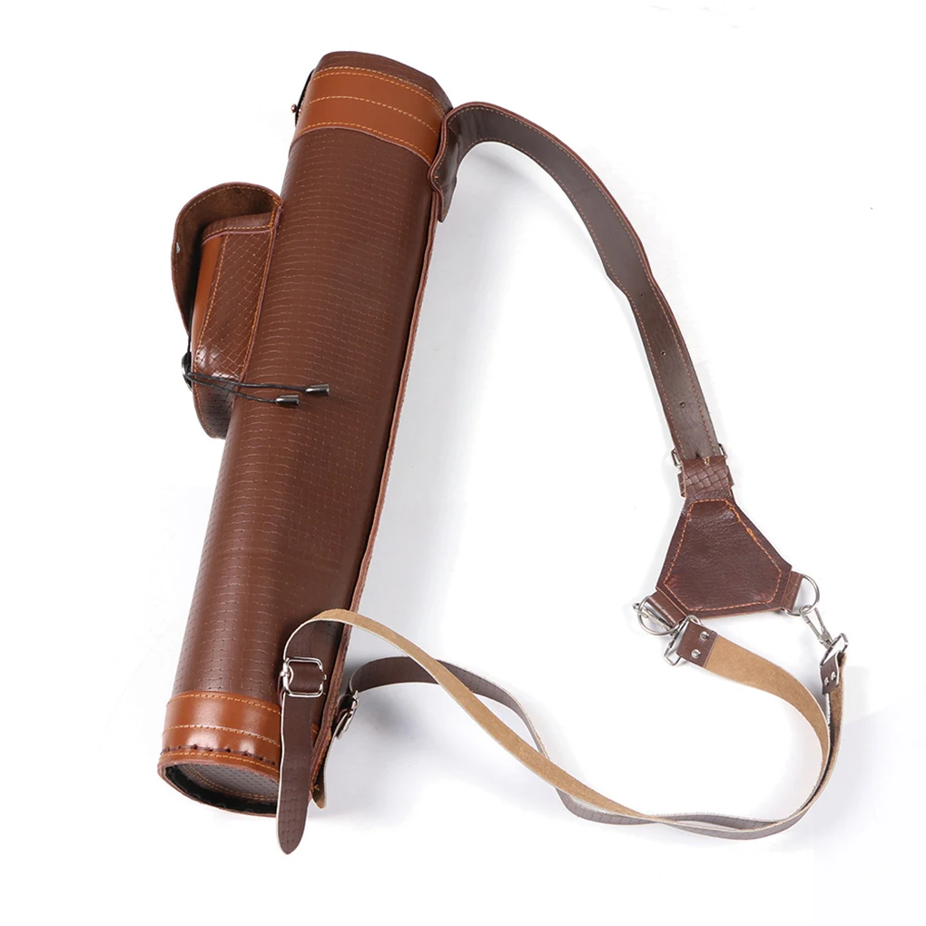Sports Hunting Storage Bag Leather Holder Portable Outdoor Container Side Shooting Pouch Reusable Crossbody Hunt