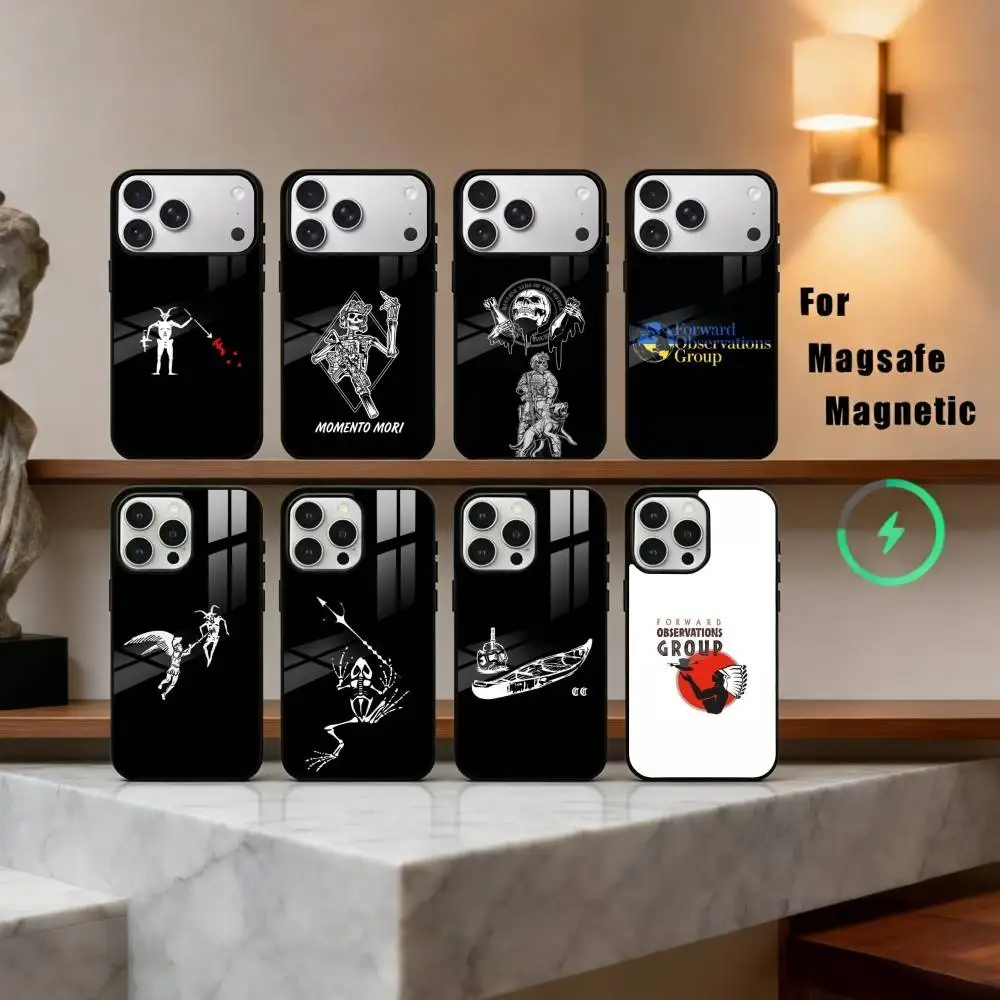 

F-Forward O-Observations G-Group Phone Case For iPhone17,16,15,14,13,12,11 Plus,Pro Max Magnetic For Magsafe Wireless Charging