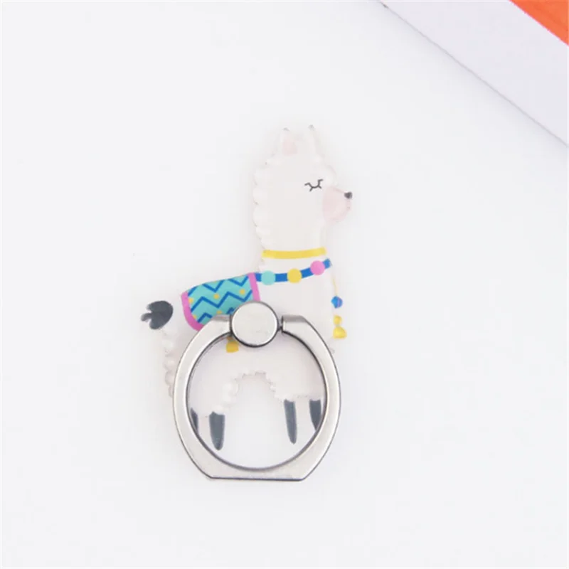 Universal Stent Mobile Phone Holder Stand Alpaca Sheep Finger Ring Magnetic For Cell Smart Phone Stand Holder For Iphone 14 15