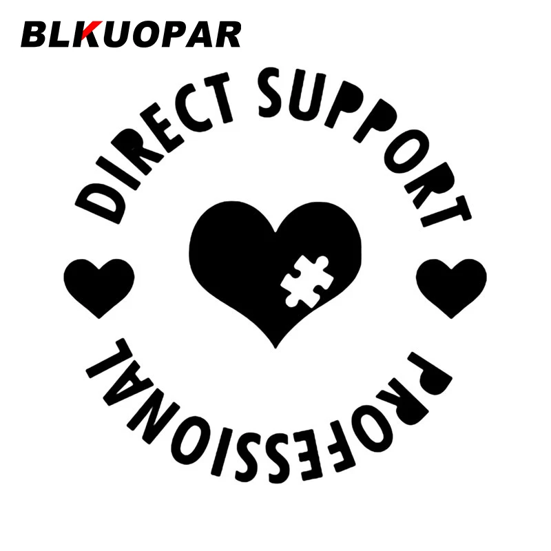 BLKUOPAR Direct Support Professional Car Sticker Ornamental Anime Decal Creative Car Accessories Window Sunshade Air Conditioner