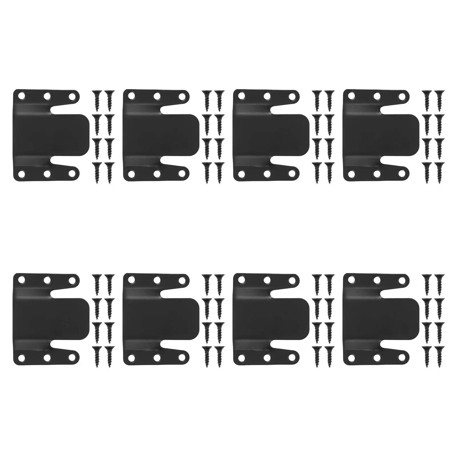 8Pcs Sectional Couch Connectors Modular Furniture Connector Locks Metal Sofa Connection Clips Heavy Duty Modular Sofa Attachment