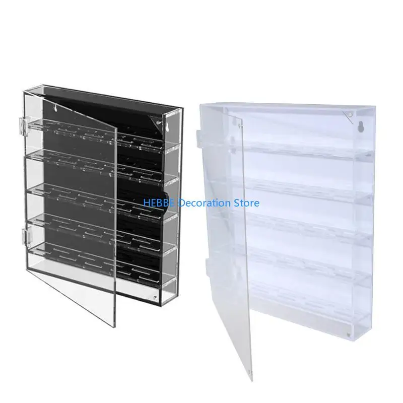B0KC Acrylic Coin Display Round Clear Visibility Craft Supplies Home Use