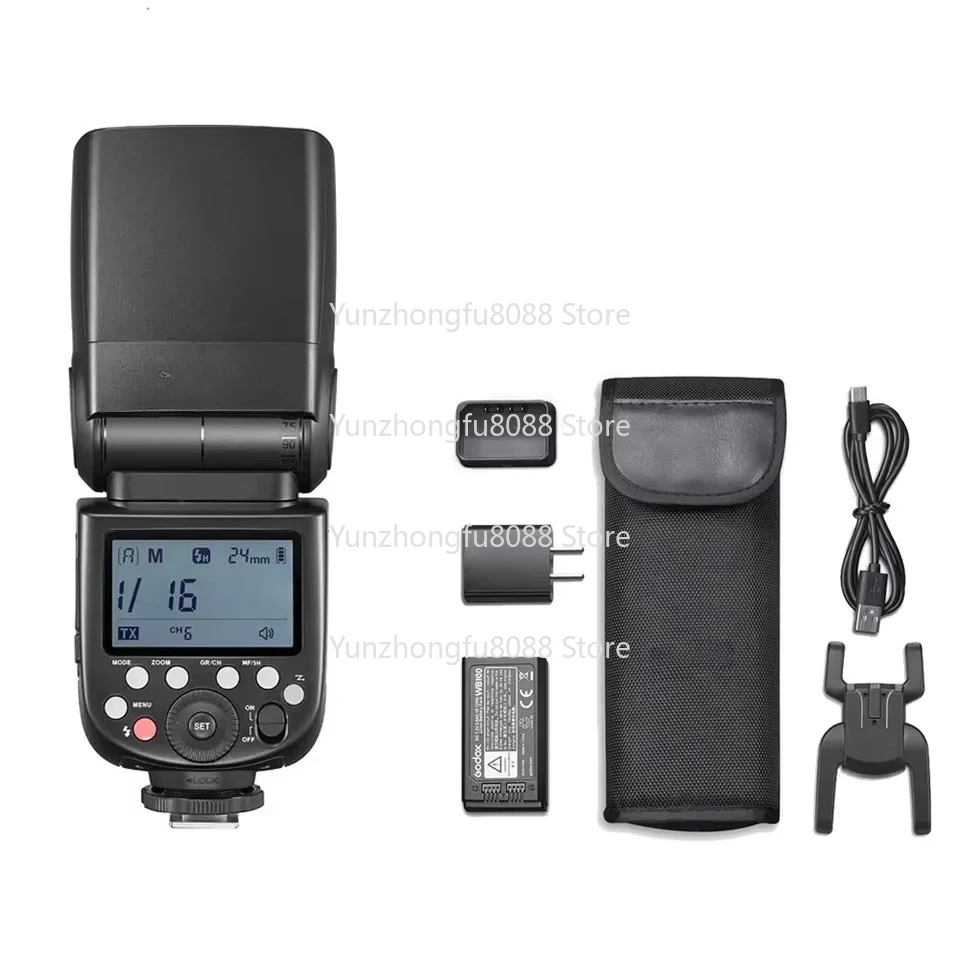 Professional Camera Flash 2.4G GN60 V850III/Flash Zoom Li Kai Manual R2 Camera