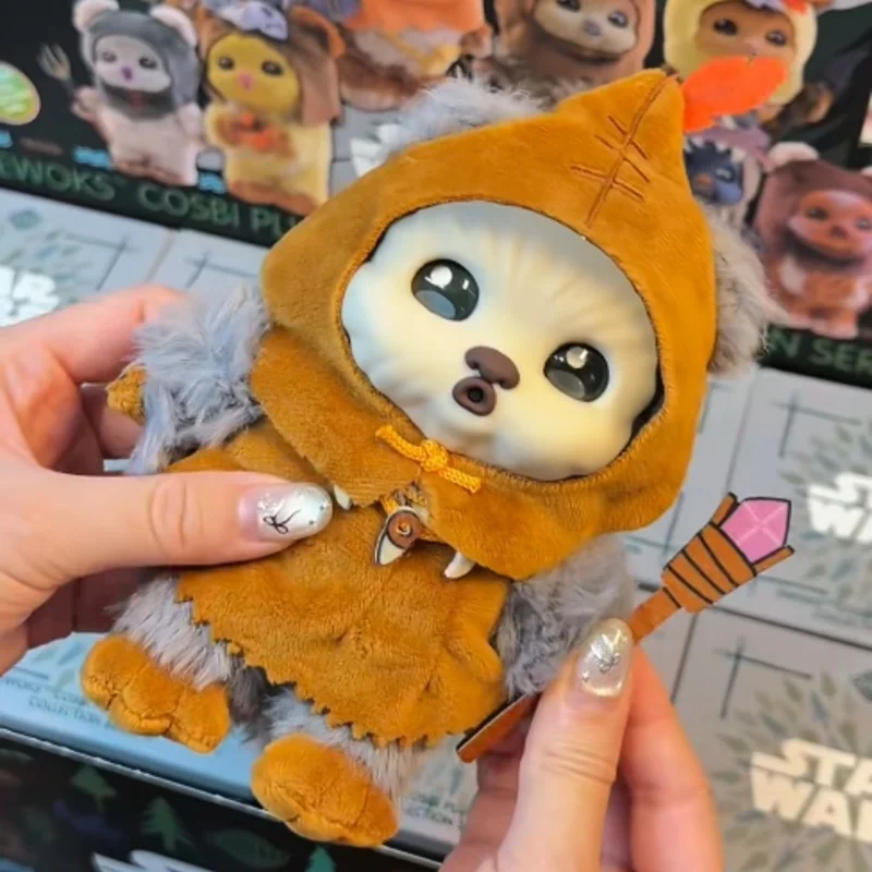 新しいオリジナル在庫ありホットトイズスターウォーズイウォーク-cosbi-ビニールフィギュアペンダント第-2-版ブラインドボックスコレクタブルオーナメントおもちゃギフト