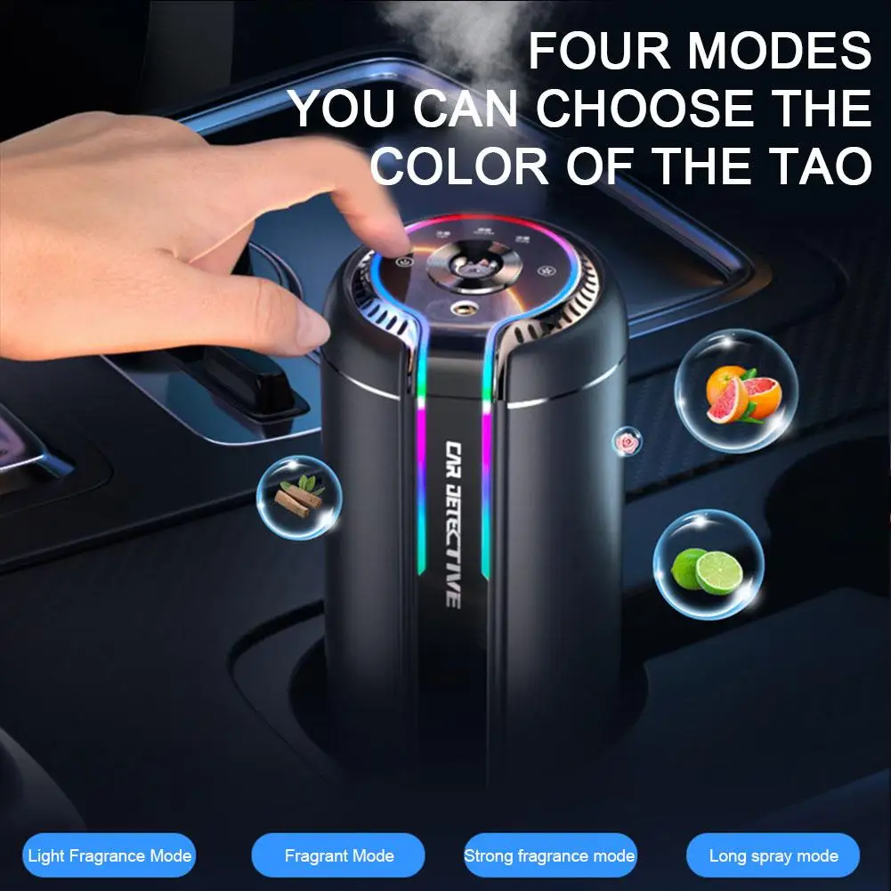 Car Air Refresher Aromatherapy With LED Amibent Light Car Home Diffuser Fragrance Starry Light And Perfume Sky Aromatherapy J9Y5