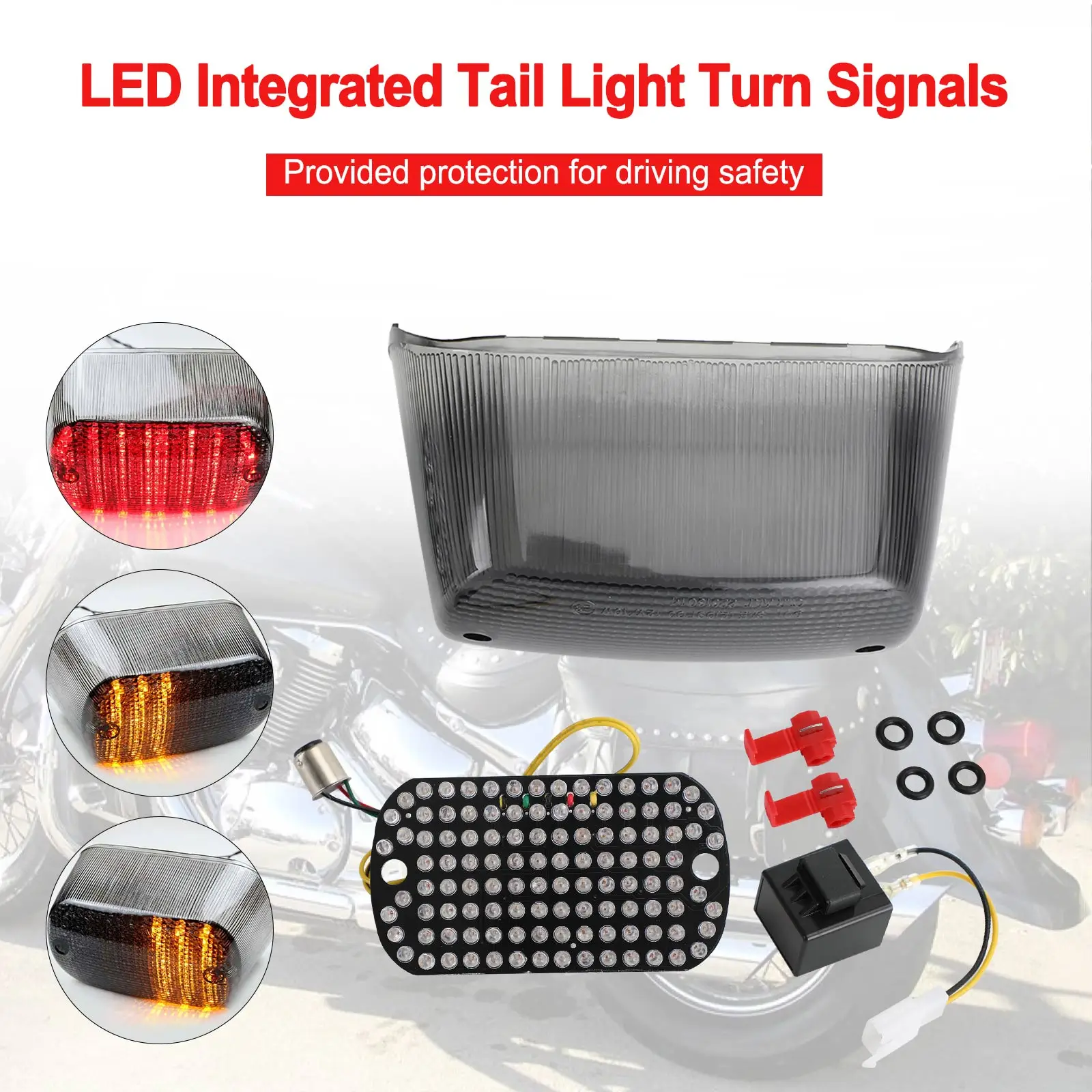 Areyourshop Led Tail Light Light Turn For Suzuki Volusia 800 VL1500 Boulevard C50 C90 Motorcycle Parts