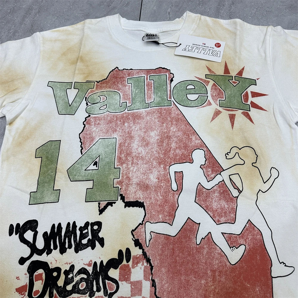 

VALLEY 14 Summer Dreams Short Sleeve Men Streetwear Vale T-Shirts Clothes Top Tee