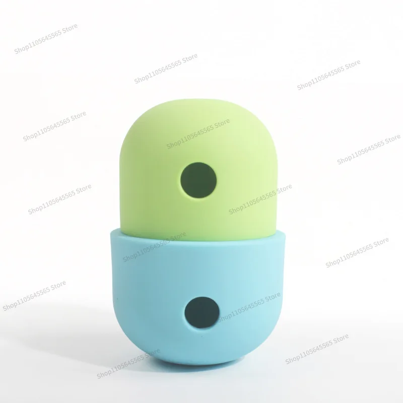 For Pet Products Dog Leak Food Toy Ball Silicone Bite Bowl Fun Casting Outdoor Smell Ball
