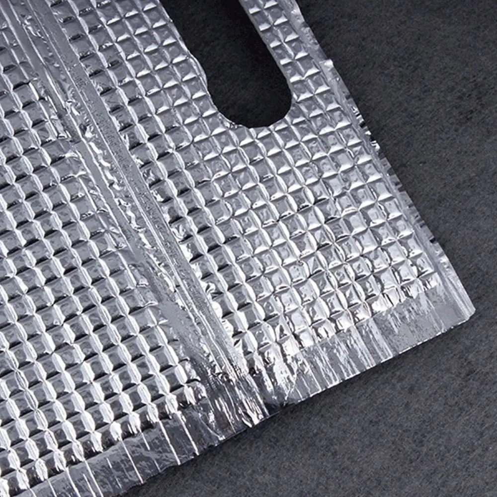 Aluminum Foil Aluminum Foil Insulation Bag With Handle Insulation Layer Food Delivery Pouch Heat Preservation Takeaway Bag