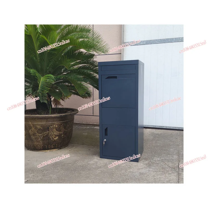 Outdoor Galvanized Sheet Metal Parcel Mail Mail Drop Box Smart Express Box