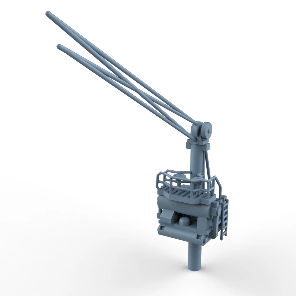 Yao's Studio LYCG353 1/200 1/350 1/144 1/700 Детали для обновления модели Портальный кран ВМС Германии