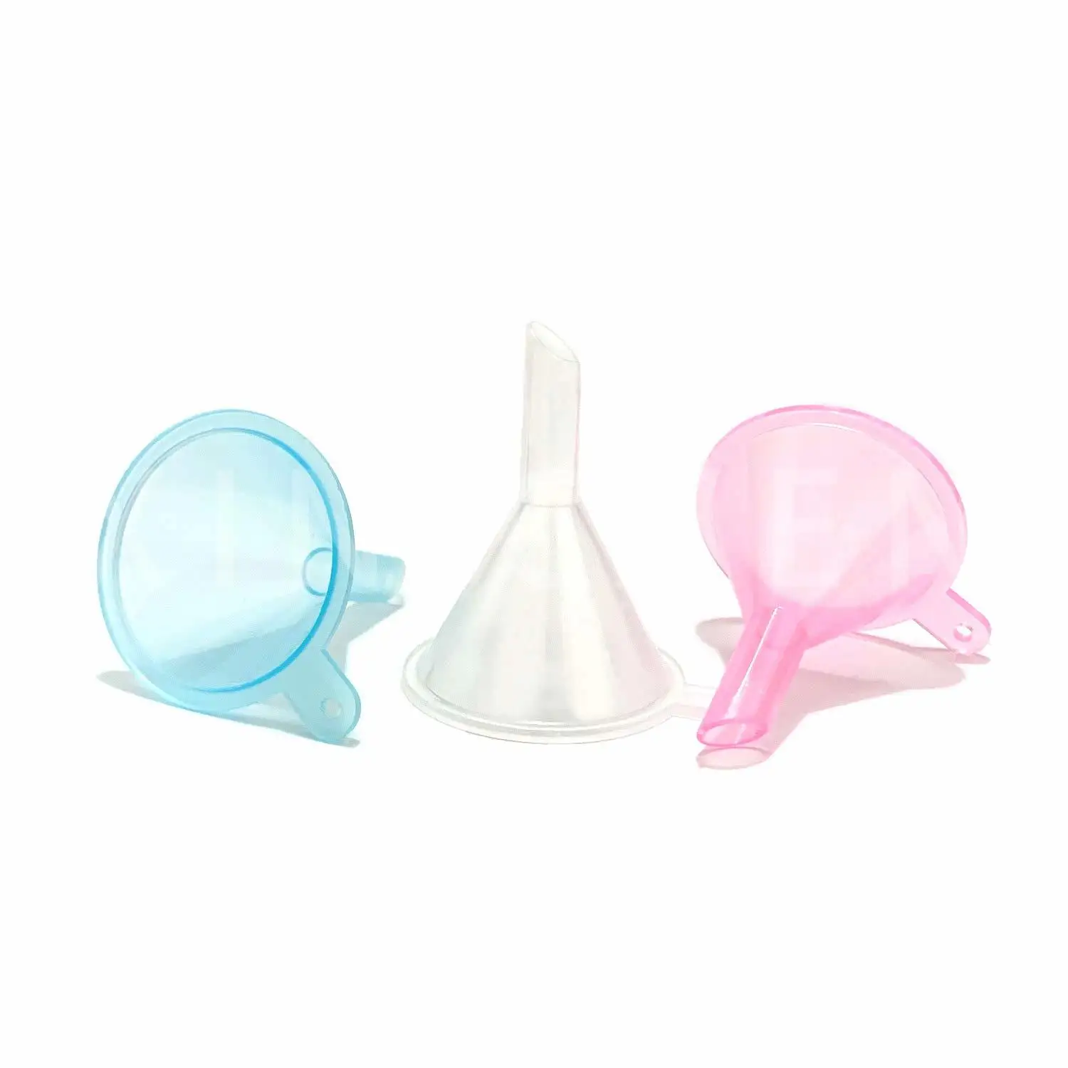 500PCS Mini Funnel for Essential Oil Bottles, Small Funnels for Lab Bottles, Liquid Oil , Perfumes, Spices, Powder Funnel Pink