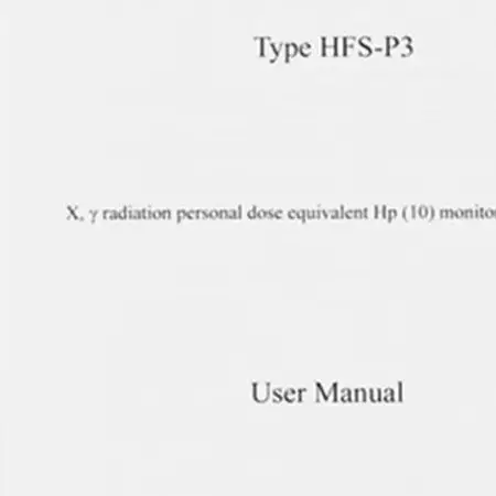 HFS-P3 Nuclear Radiation Detector Pen With 48mm For Geiger Muller Tube For X-ray For Gamma For Ray Testing For OLED Display