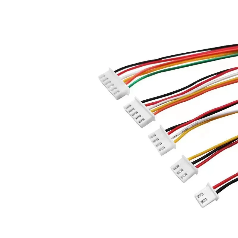 10 Sets JST XH2.54 Wire Cable Terminal Wire 2.54 JST Connector Male 2pin/3/4/5/6/10 Pin 2.54mm Pitch 10cm/20cm/30cm Cable 24AWG