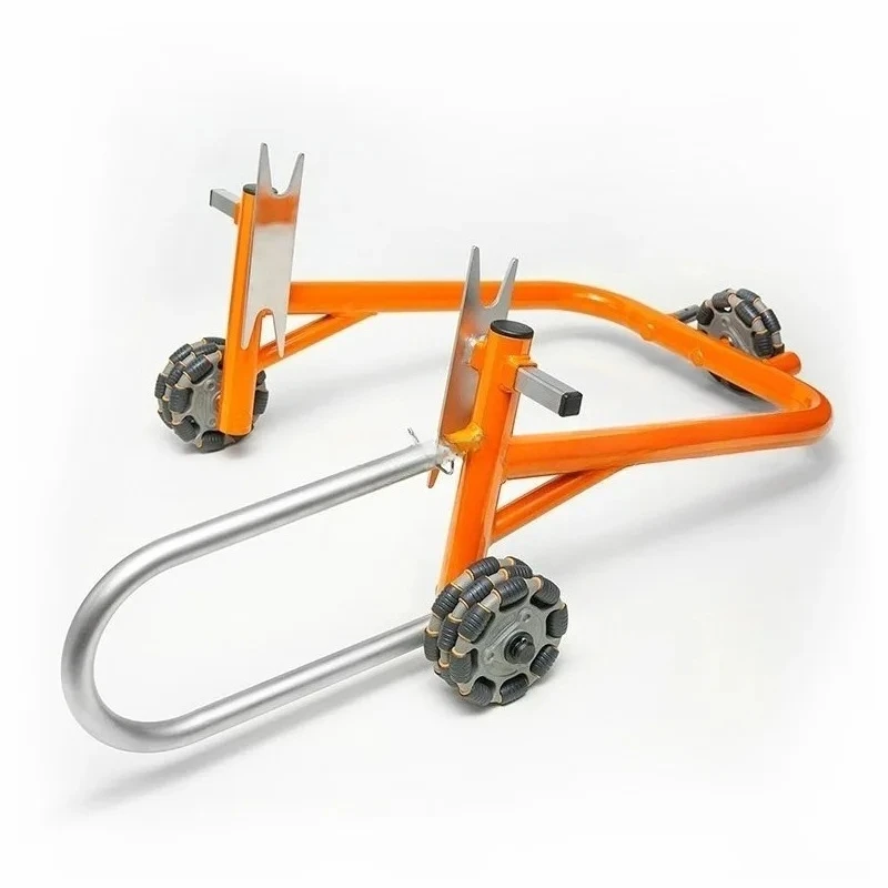 Motorcycle Single and Double Rocker Arms Omnidirectional Mobile Stainless Steel Anti-skid Universal Lifting Frame