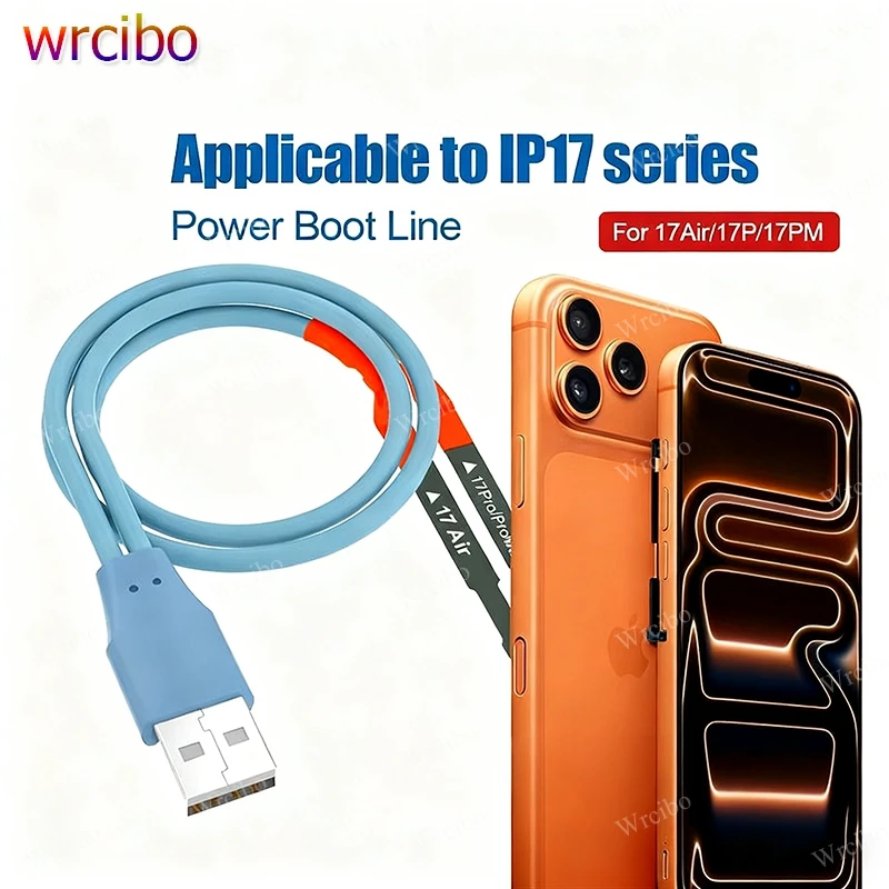 

SUNSHINE SS-908H Power Boot Cable for iPhone 17, Battery-Free Startup & Identification, Compatible with 17Air/17P/17PM/16P/16PM