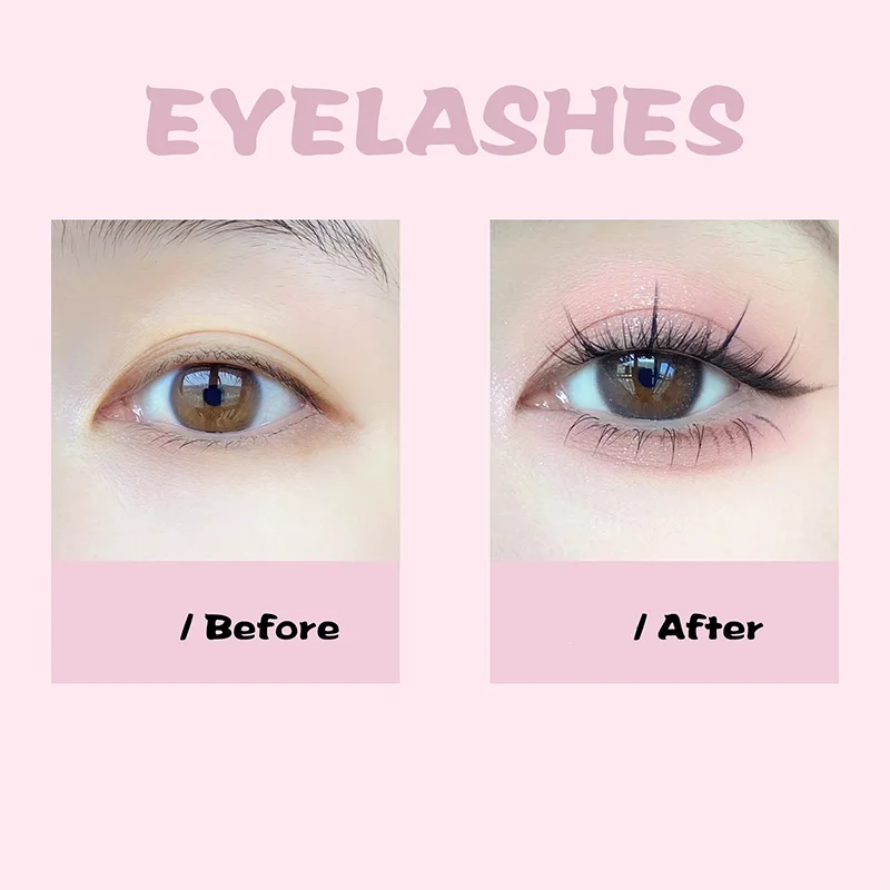 30นาที Eyeslashes Extension ส่วนบุคคลปลอมขนตา Professional แต่งหน้า Cluster ที่ติดขนตาขนตาปลอม