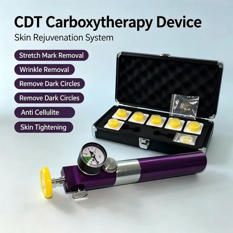 New CDT Co2 Carboxy System Therapy Machine For Injection Stretch Marks Removal CDT Carboxytherapy Beauty Device Carboxiterapia