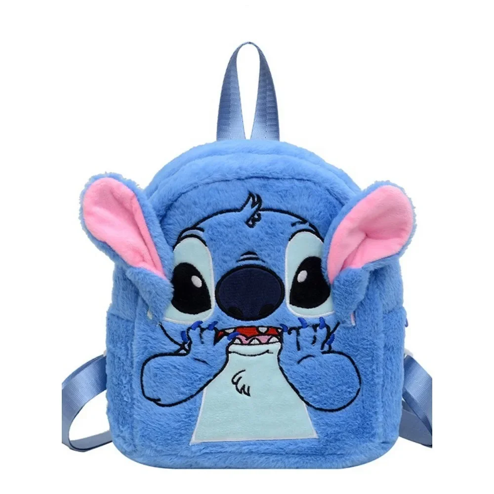 

New Cartoon Cute Character Stitch Plush Bag Suitable For Both Boys Girls Diagonal Cross Bag Claw Machine Doll Exquisite Backpack